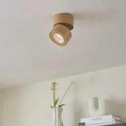 Arcchio LED-downlight Rotari, brun, 1 lyskilde, 8,9 W