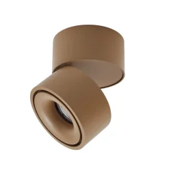 Arcchio LED-downlight Rotari, brun, 1 lyskilde, 8,9 W