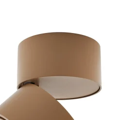 Arcchio LED-downlight Rotari, brun, 1 lyskilde, 8,9 W