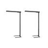 Arcchio LED-gulvlampe til kontor Susi, sett med 2, svart, sensor