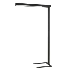 Arcchio LED-gulvlampe til kontor Susi, sett med 2, svart, sensor