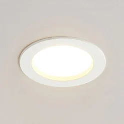 Arcchio LED-innfellingslampe Milaine, hvit, dimbar, sett med 3 stk