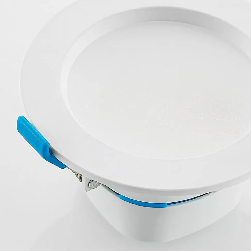 Arcchio LED-innfellingslampe Milaine, hvit, dimbar, sett med 3 stk