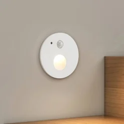 Arcchio Neru LED-downlight, rund, hvit