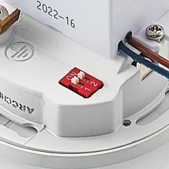 Arcchio Neru LED-downlight, rund, hvit