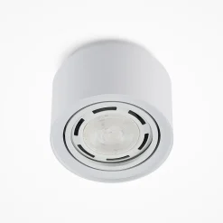 Arcchio taklampe Walisa, Ø 15 cm, hvit, metall, GU10