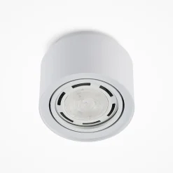 Arcchio taklampe Walisa, Ø 15 cm, rund, hvit, sett med 3 stk