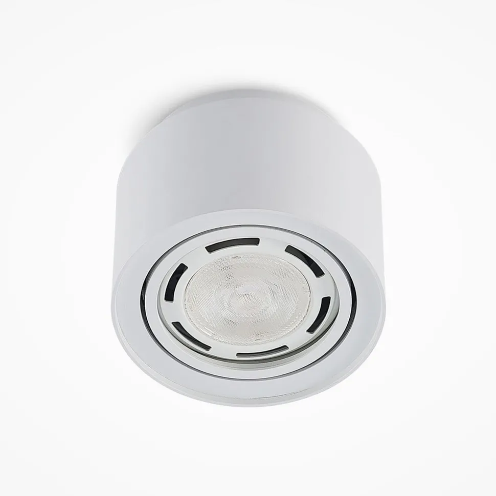 Arcchio taklampe Walisa, Ø 15 cm, rund, hvit, sett med 3 stk