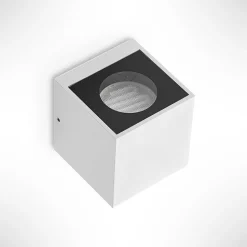 Arcchio Tassnim utendørs vegglampe hvit 2-lampe