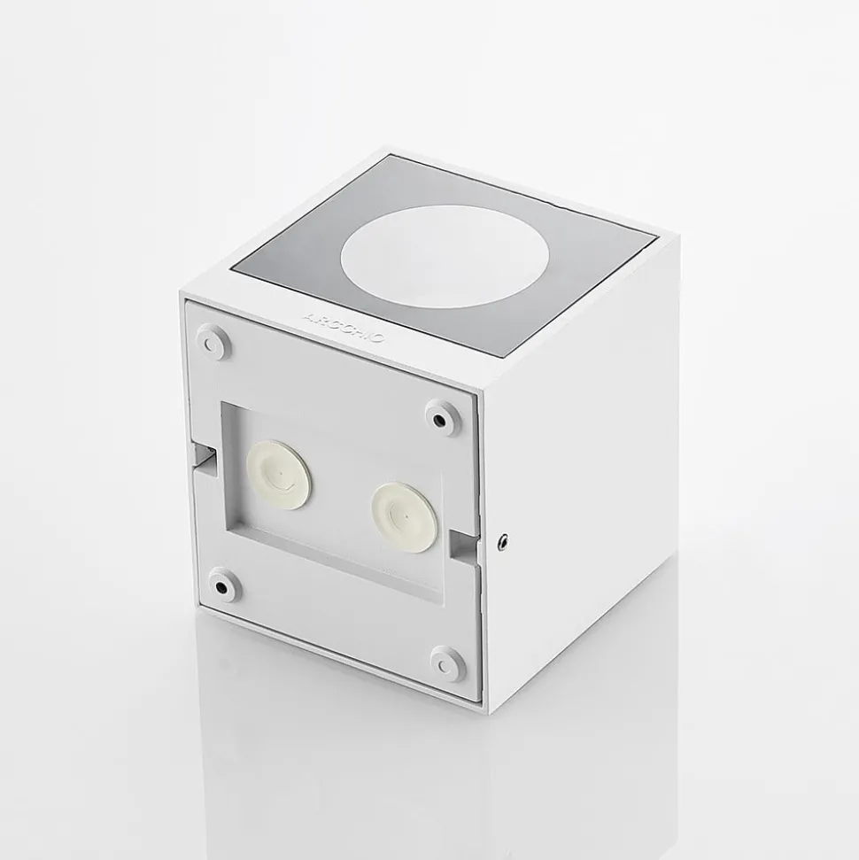 Arcchio Tassnim utendørs vegglampe hvit 2-lampe