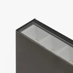 Arcchio utendørs LED-vegglampe Karline, 1060 lm, stål, IP65