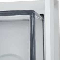 Arcchio utendørs vegglampe Ismera, hvit, IP65, glass, E27