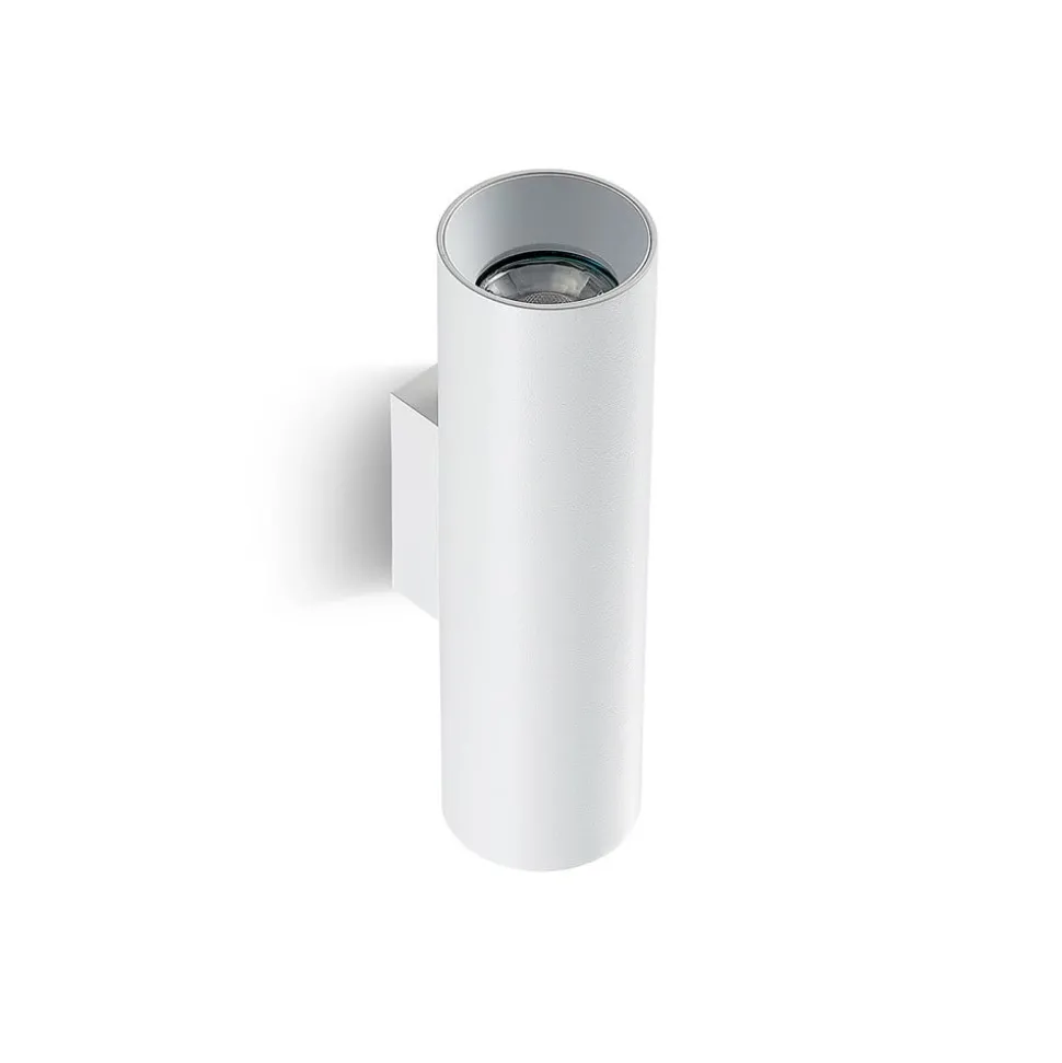 Arcchio vegglampe Brinja, hvit, metall, opp/ned, GU10