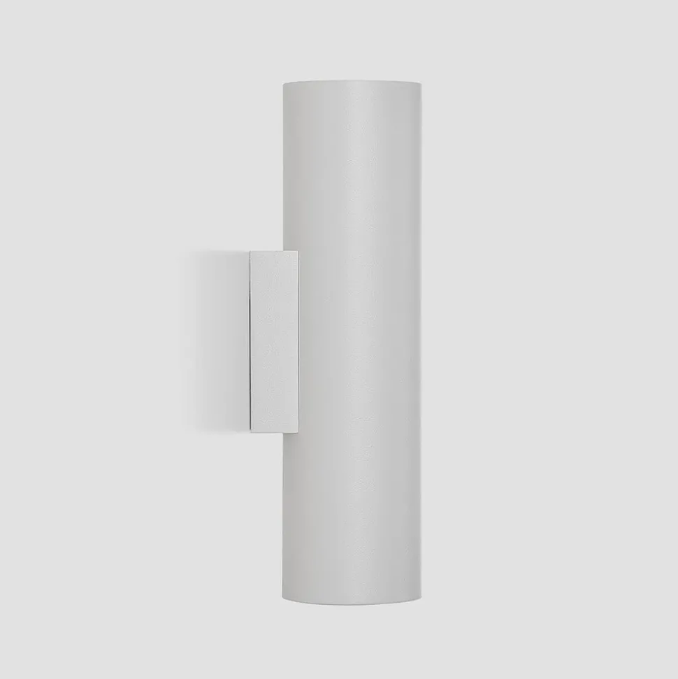 Arcchio vegglampe Brinja, hvit, metall, opp/ned, GU10