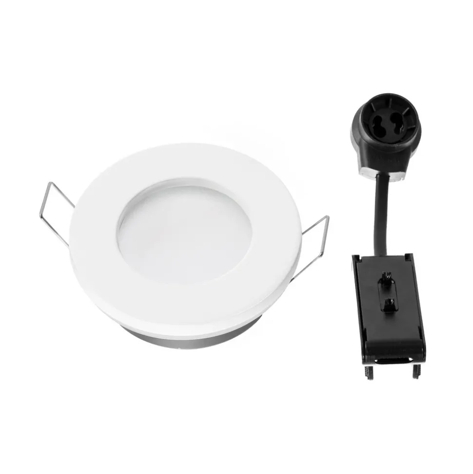 Arcchio-downlight Sylvi hvit Ø 8,2 cm