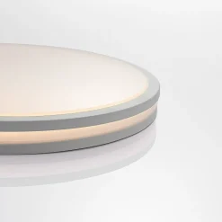 Arnim LED-taklampe, hvit, plast, Ø 49 cm, IP44