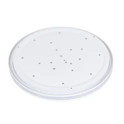 Arnim LED-taklampe, hvit, plast, Ø 49 cm, IP44