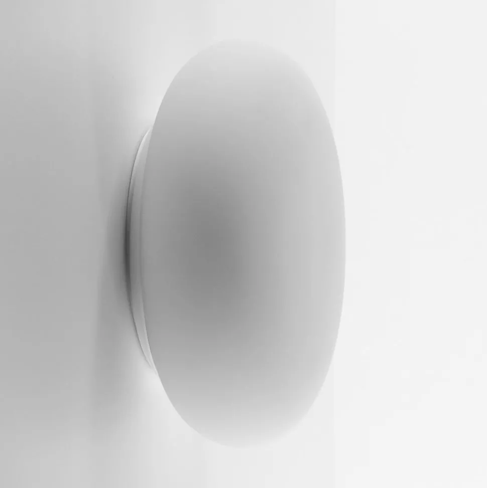 Artemide Itka glass-vegglampe IP65 Ø 50 cm