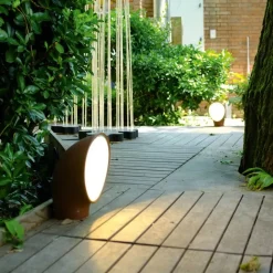 Artemide Piroscafo LED-sokkellampe IP65, grå