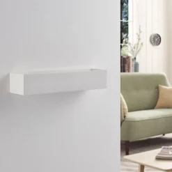 Arya vegglampe, opp/ned, hvit, gips, G9, 2 lyskilder, lakkerbar