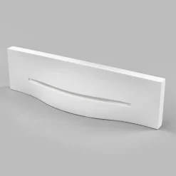 Attraktiv vegglampe Lilia i gips