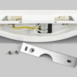 Attraktiv vegglampe Lilia i gips