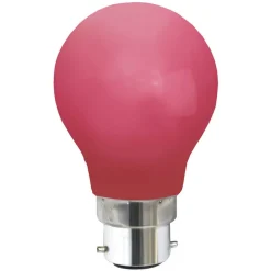 B22 0,9W LED-pære, rød