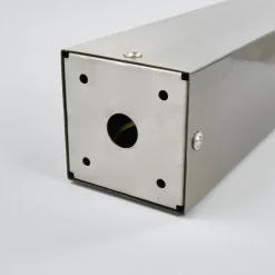 Baily - Gatelampe i stål med LED