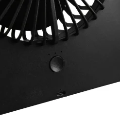 Batteridrevet bordvifte Breezy, svart, stillegående