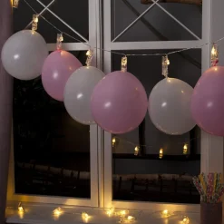 Batteridrevet LED-bildelyslenke Clippy, timer