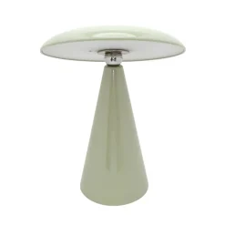 Beacon LED-bordlampe Kinoko, grønn, IP44, høyde 27 cm