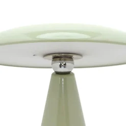 Beacon LED-bordlampe Kinoko, grønn, IP44, høyde 27 cm