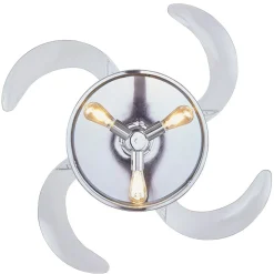 Beacon takventilatorlampe Fanaway Classic krom lydløs