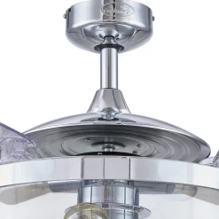 Beacon takventilatorlampe Fanaway Classic krom lydløs