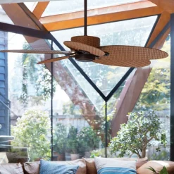 Beacon takvifte Fijian II, brun, Ø 132 cm, stillegående