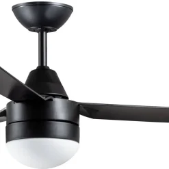 Beacon takvifte med lys Megara svart 122cm stillegående