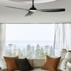 Beacon takvifte Moto, svart, Ø 132 cm, stillegående