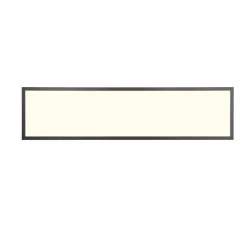 Beta LED-taklampe, lengde 119 cm, svart, RGBW, CCT