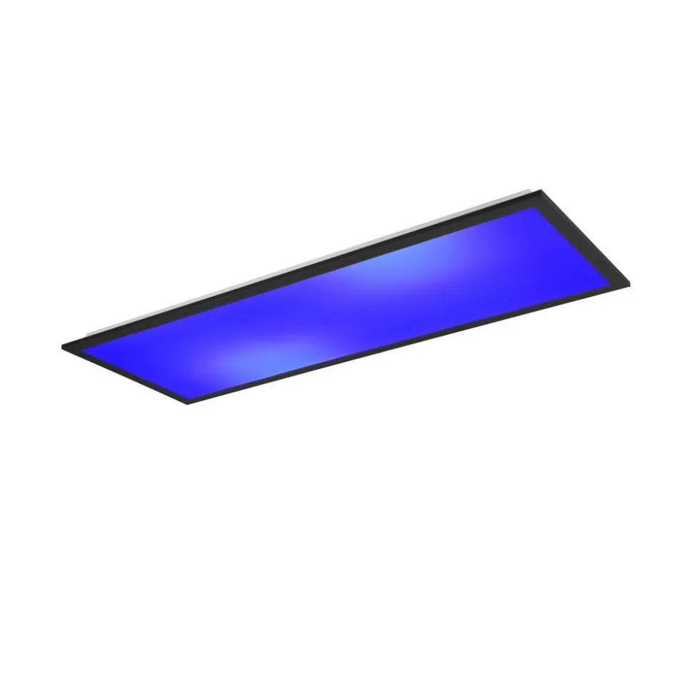 Beta LED-taklampe, lengde 80 cm, svart, RGBW, CCT