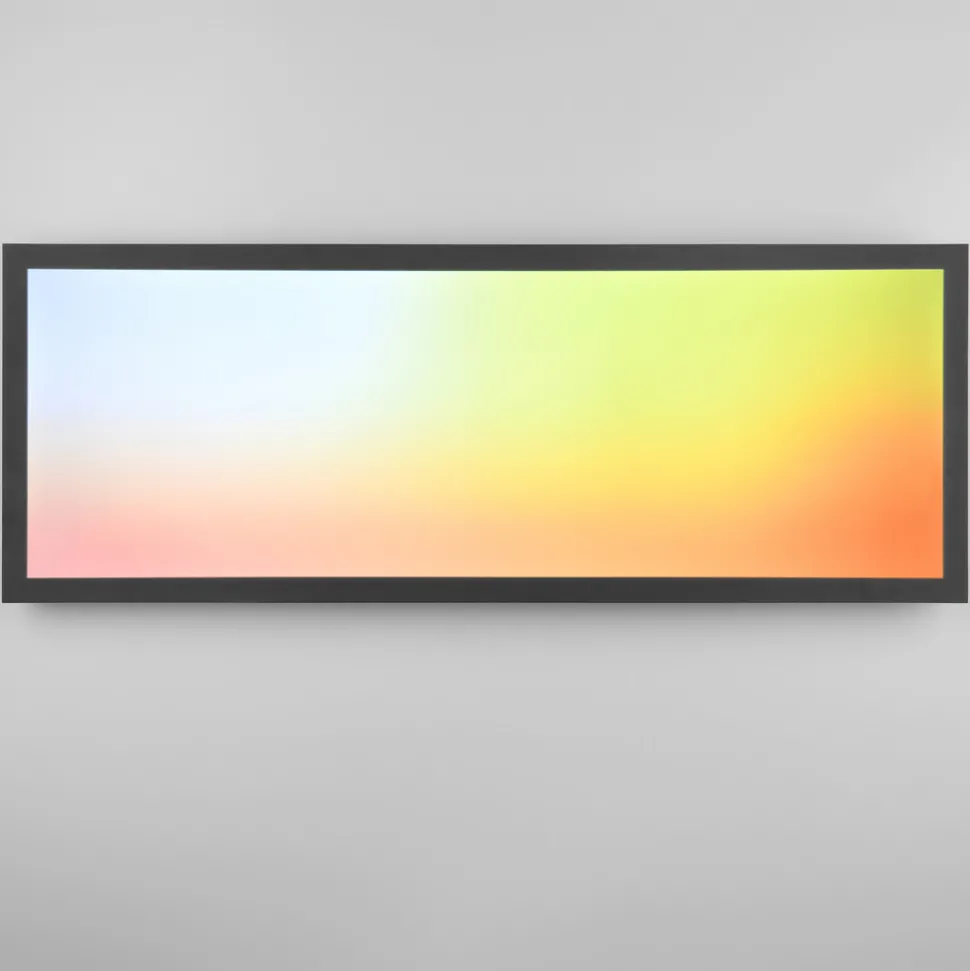 Beta LED-taklampe, lengde 80 cm, svart, RGBW, CCT