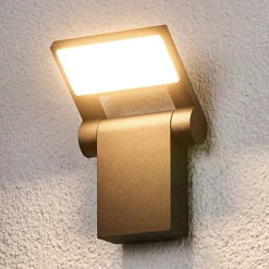 Bevegelig LED-utevegglampe Marius