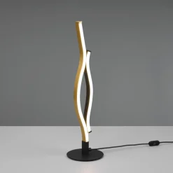 Blaze LED-bordlampe, CCT, sensordimmer, messing