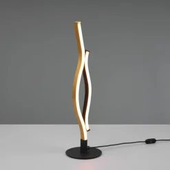 Blaze LED-bordlampe, CCT, sensordimmer, messing