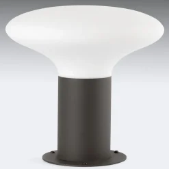 Blubs LED-sokkellampe, antrasitt, høyde 24 cm