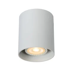 Bodi downlight, rund, hvit, Ø 8 cm, 1 lyskilde, aluminium