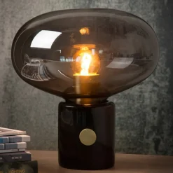 Bordlampe Charlize røykgrå