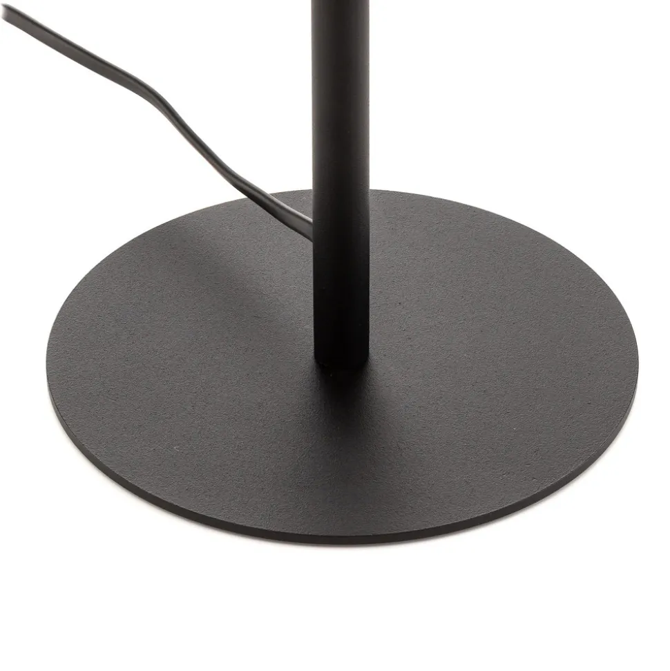 Bordlampe Chicago med skjerm i lin