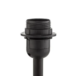 Bordlampe Chicago med skjerm i lin