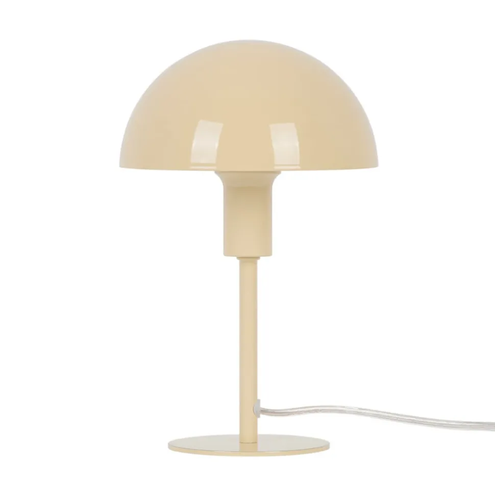 Bordlampe Ellen Mini av metall, gul