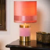 Bordlampe Extravaganza Frizzle, rosa/gull